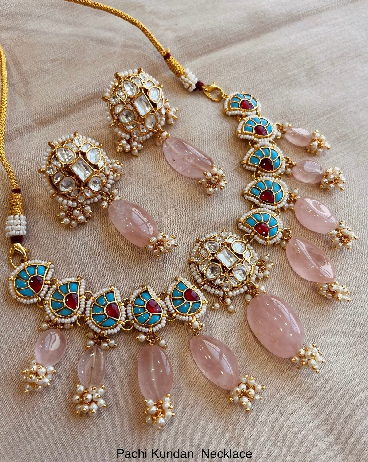 Pachi Kundan choker