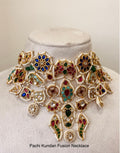 Handmade Pachi Kundan Bridal Necklace Set | Traditional Indian Jewelry
