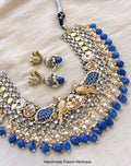 Handmade Fusion Necklace for Women – Modern Ethnic Jewellery
