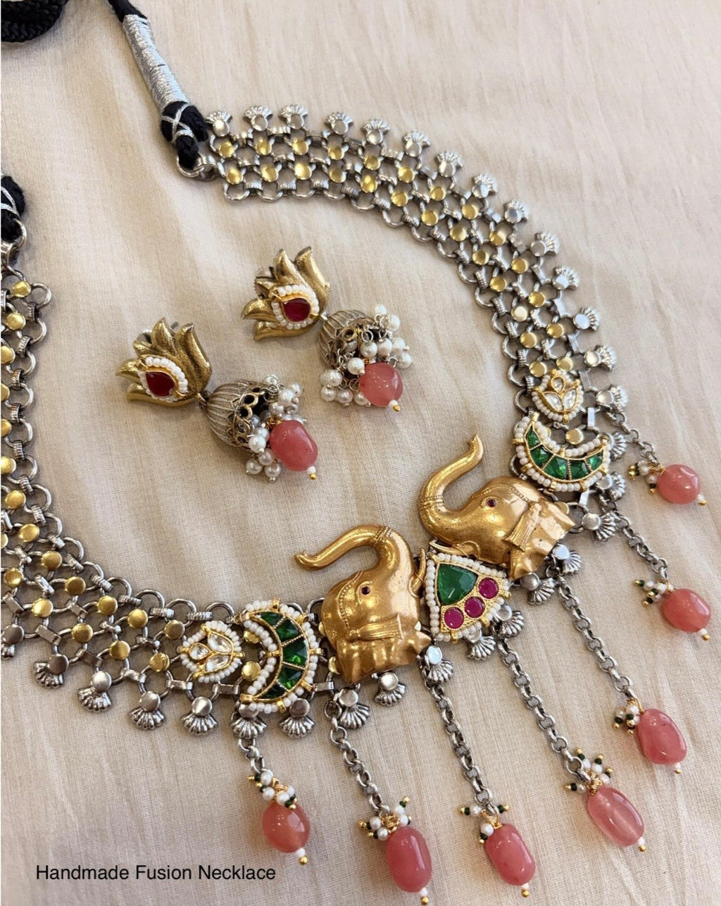 Elegant Indo-Western Fusion Necklace for Women