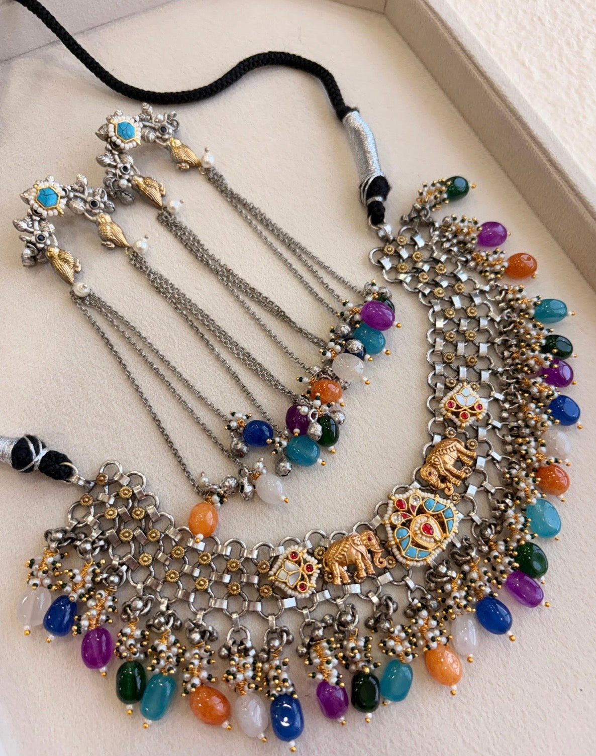Handmade Indo-Western Fusion Necklace