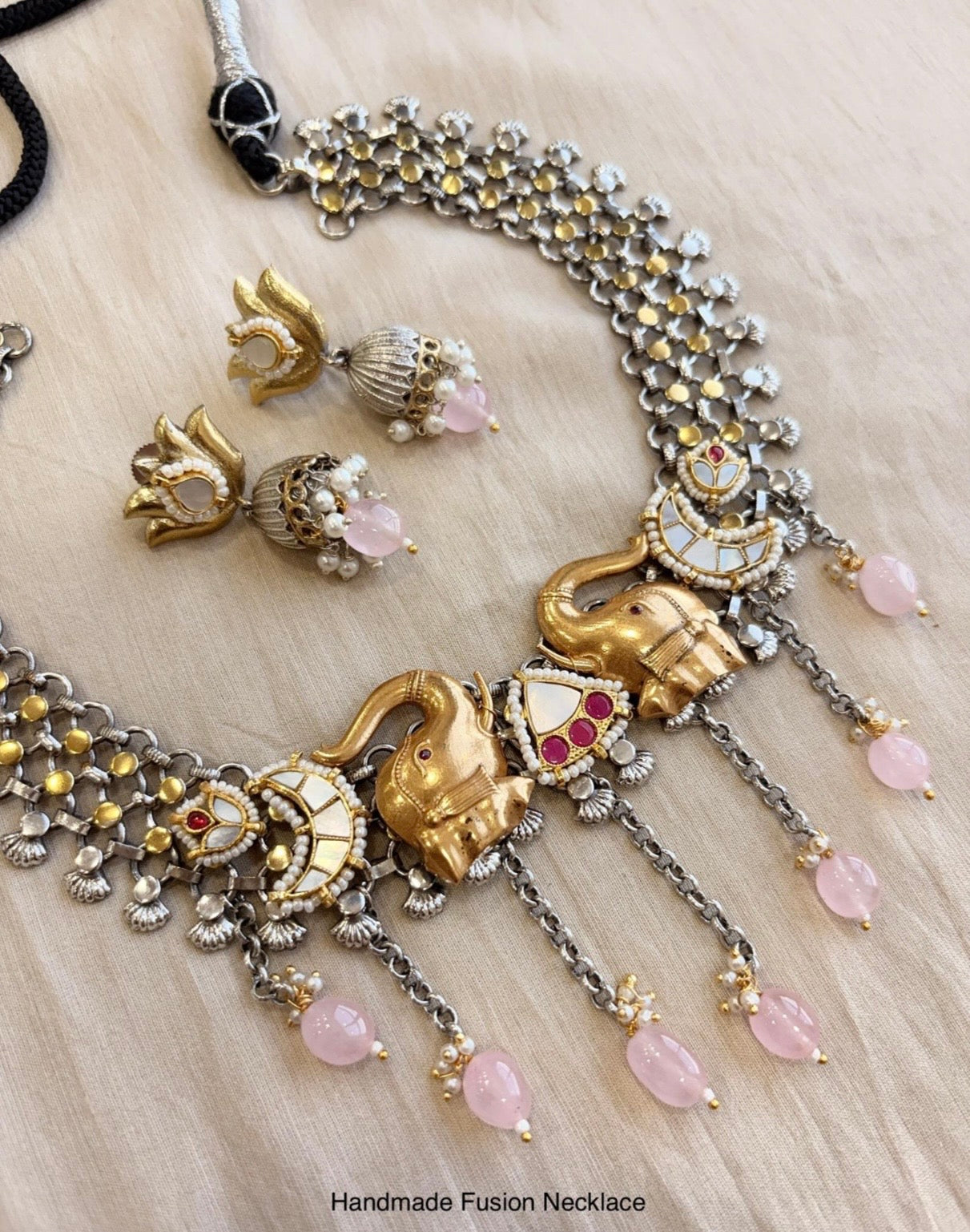 Elegant Indo-Western Fusion Necklace for Women