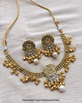 Designer Fusion Necklace for Weddings & Festive Wear