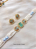 Pachi Kundan Choker Necklace Set | Bridal Jewelry USA | Reet Tradition