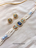 Pachi Kundan Choker Necklace Set | Bridal Jewelry USA | Reet Tradition
