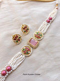 Pachi Kundan Choker Necklace Set | Bridal Jewelry USA | Reet Tradition