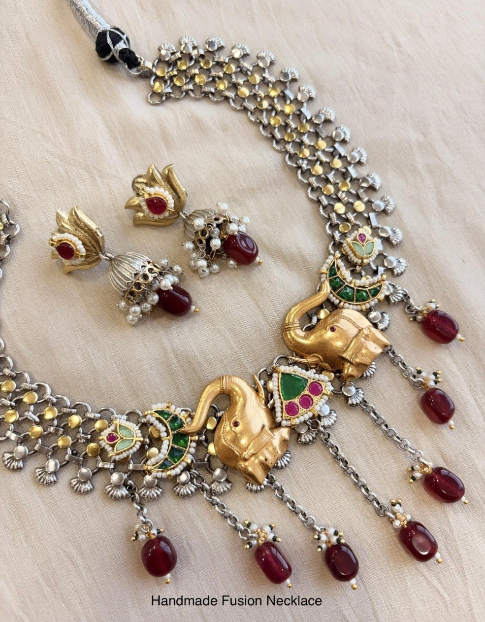 Elegant Indo-Western Fusion Necklace for Women
