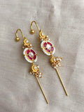 Handmade Pachi Kundan Ear Cuffs for Women