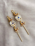 Handmade Pachi Kundan Ear Cuffs for Women