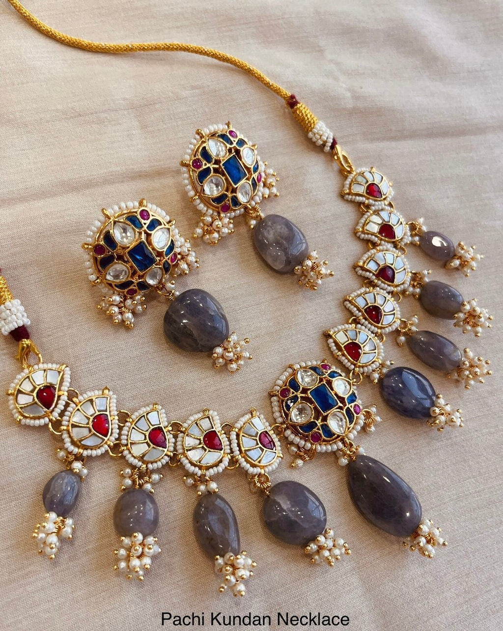 Pachi Kundan choker