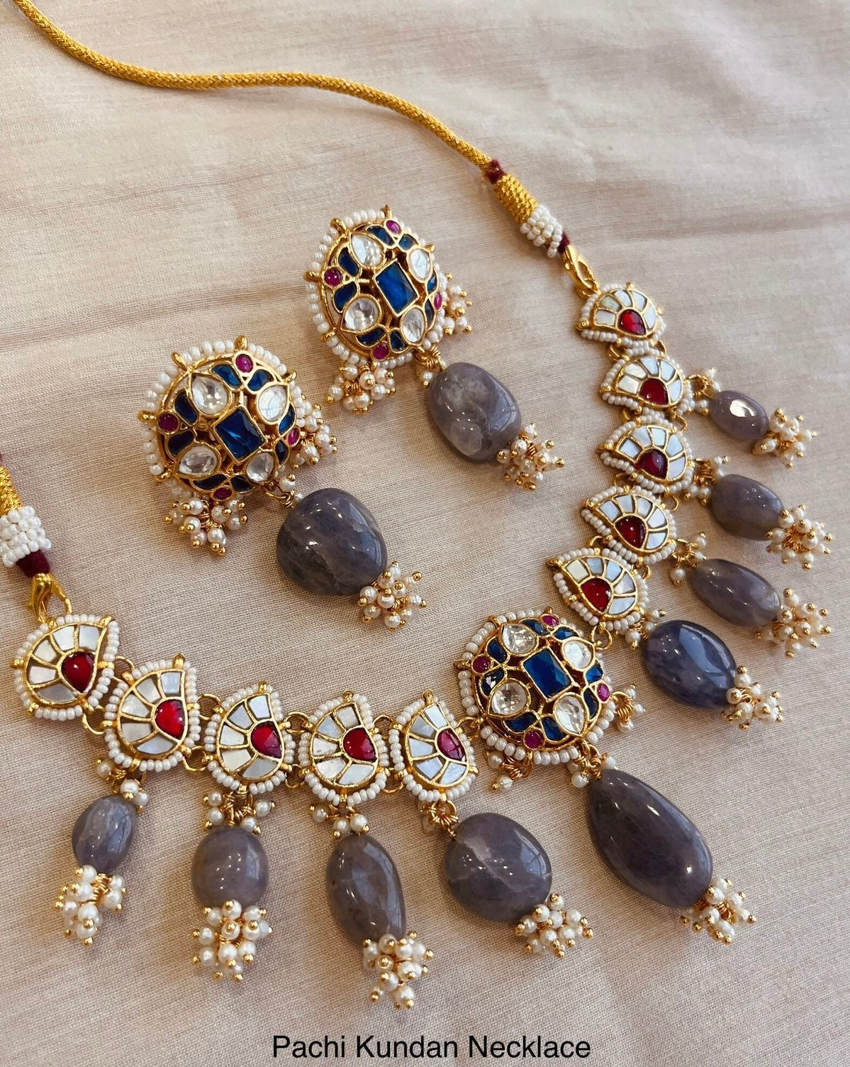 Pachi Kundan choker