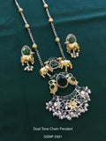 Vintage German Silver Boho Statement Necklace 28
