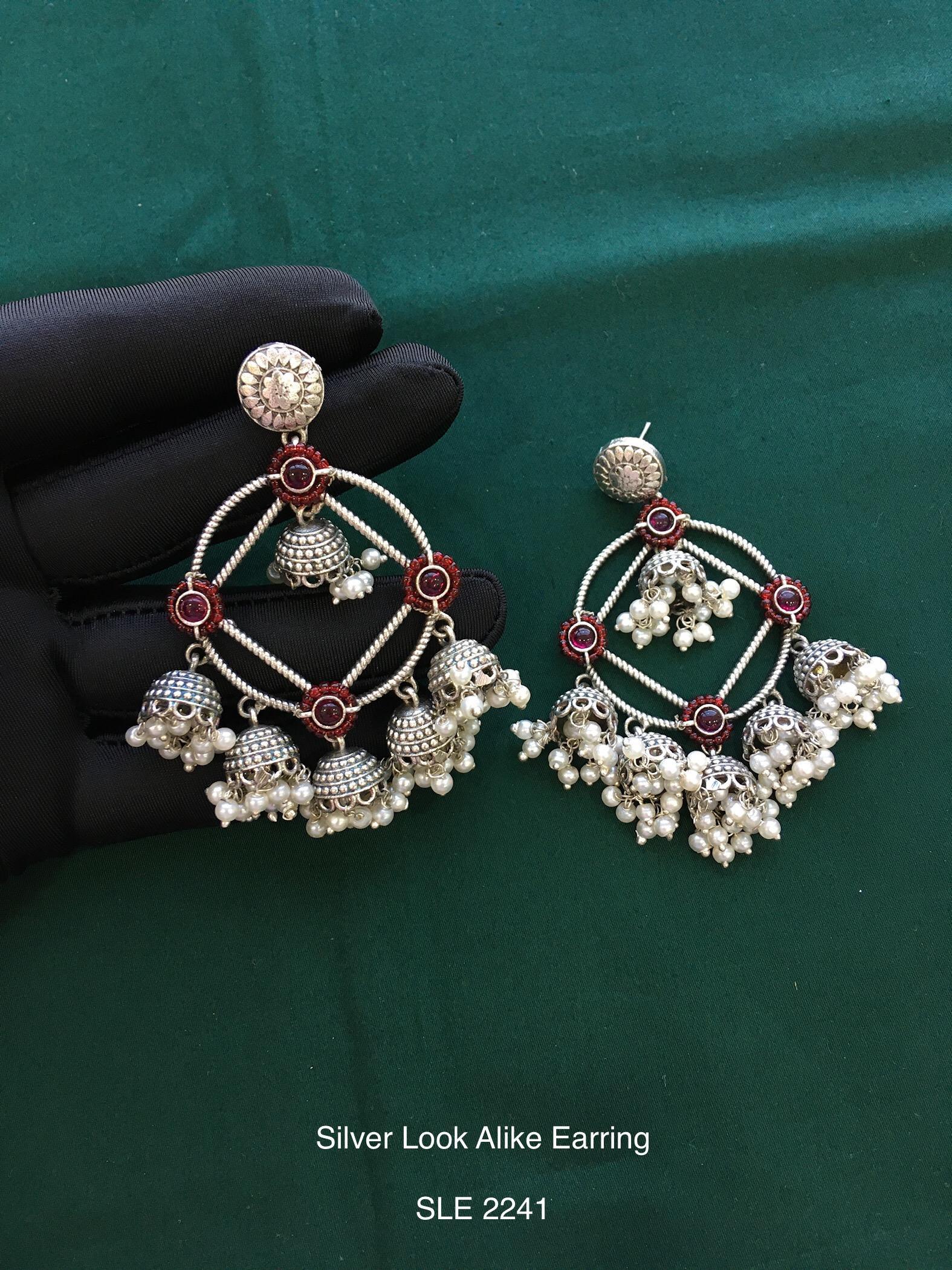 Oxidized Jewelry Collection for Women | Trendy Silver Look Accessories13