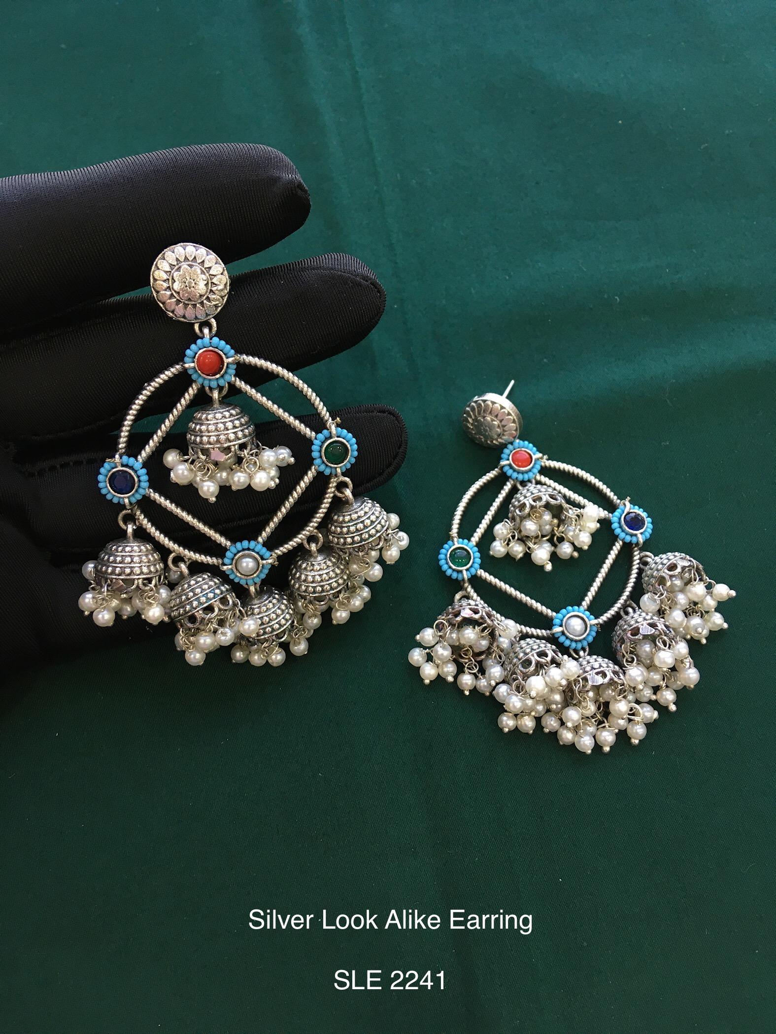 Oxidized Jewelry Collection for Women | Trendy Silver Look Accessories23