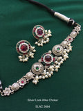 Vintage German Silver Boho Statement Necklace 6