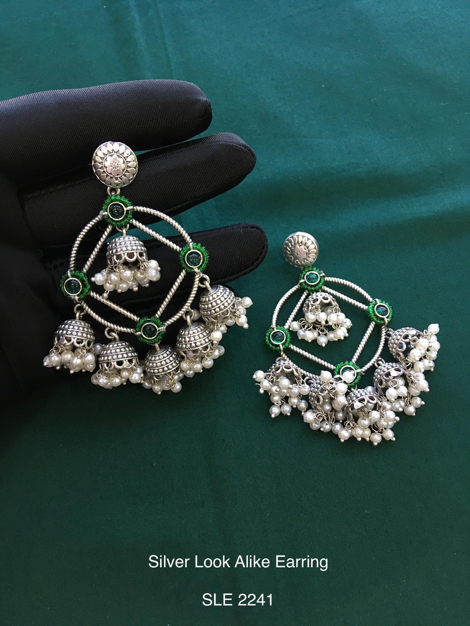 Oxidized Jewelry Collection for Women | Trendy Silver Look Accessories