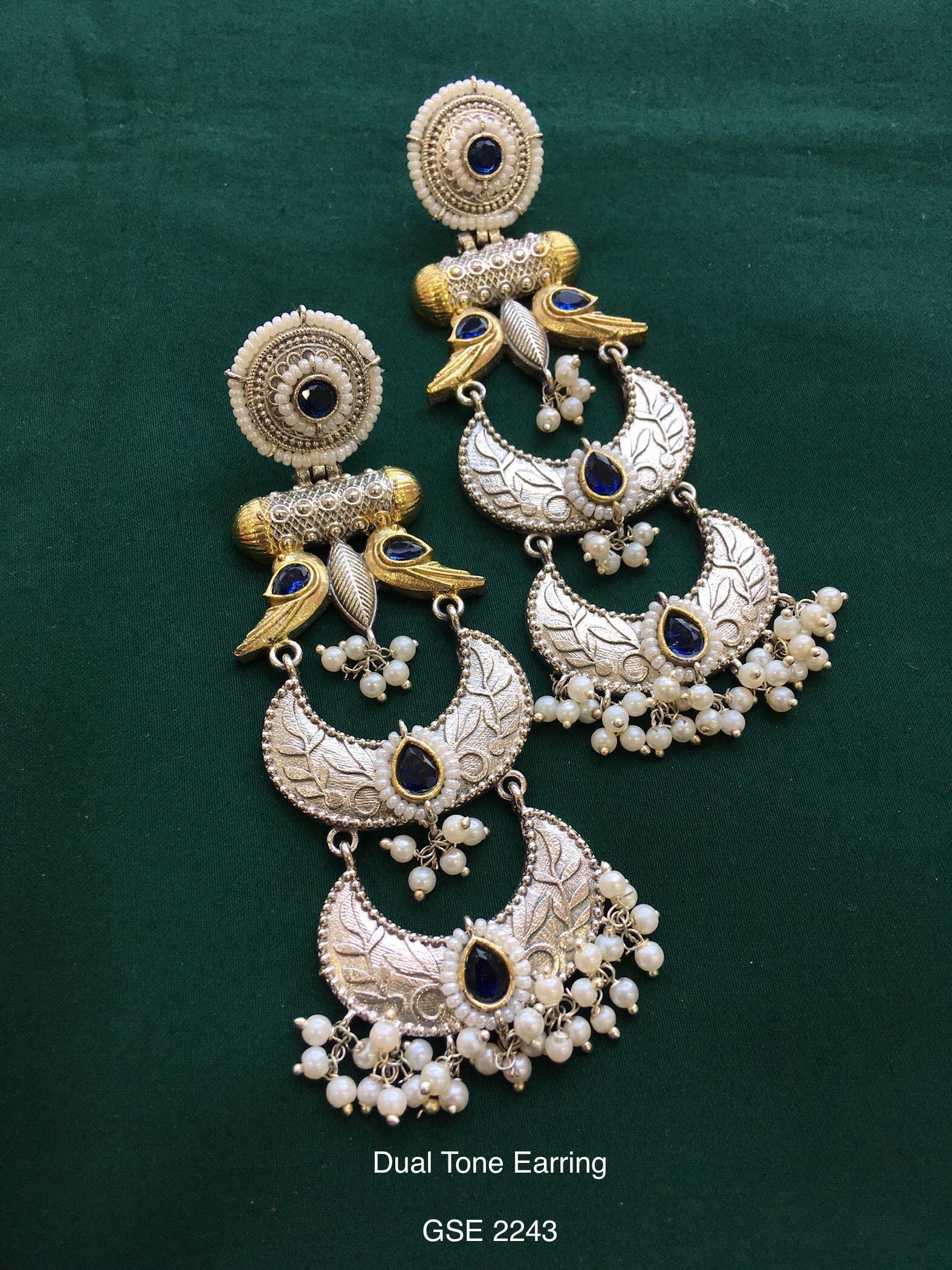 Oxidized Jewelry Collection for Women | Trendy Silver Look Accessories96