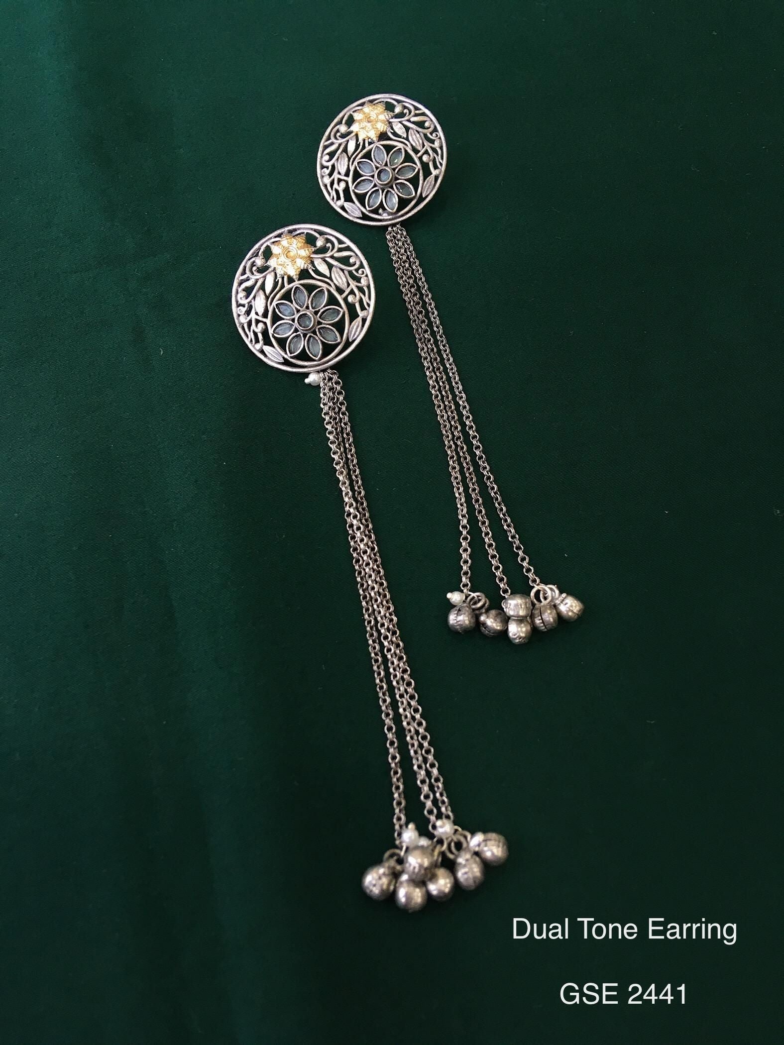 Oxidized Jewelry Collection for Women | Trendy Silver Look Accessories118