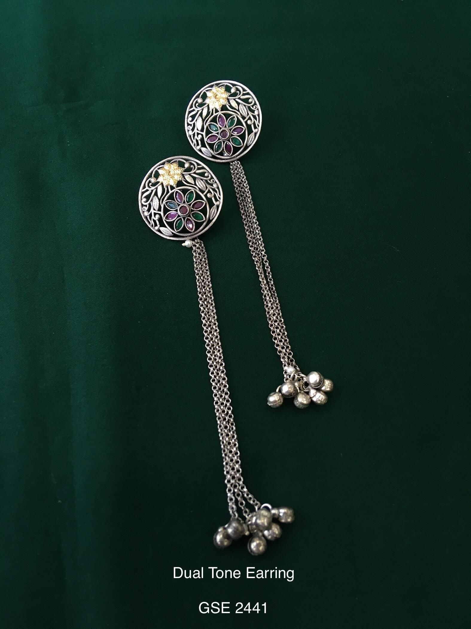 Oxidized Jewelry Collection for Women | Trendy Silver Look Accessories143