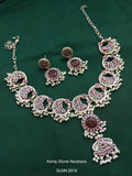 Vintage German Silver Boho Statement Necklace 3