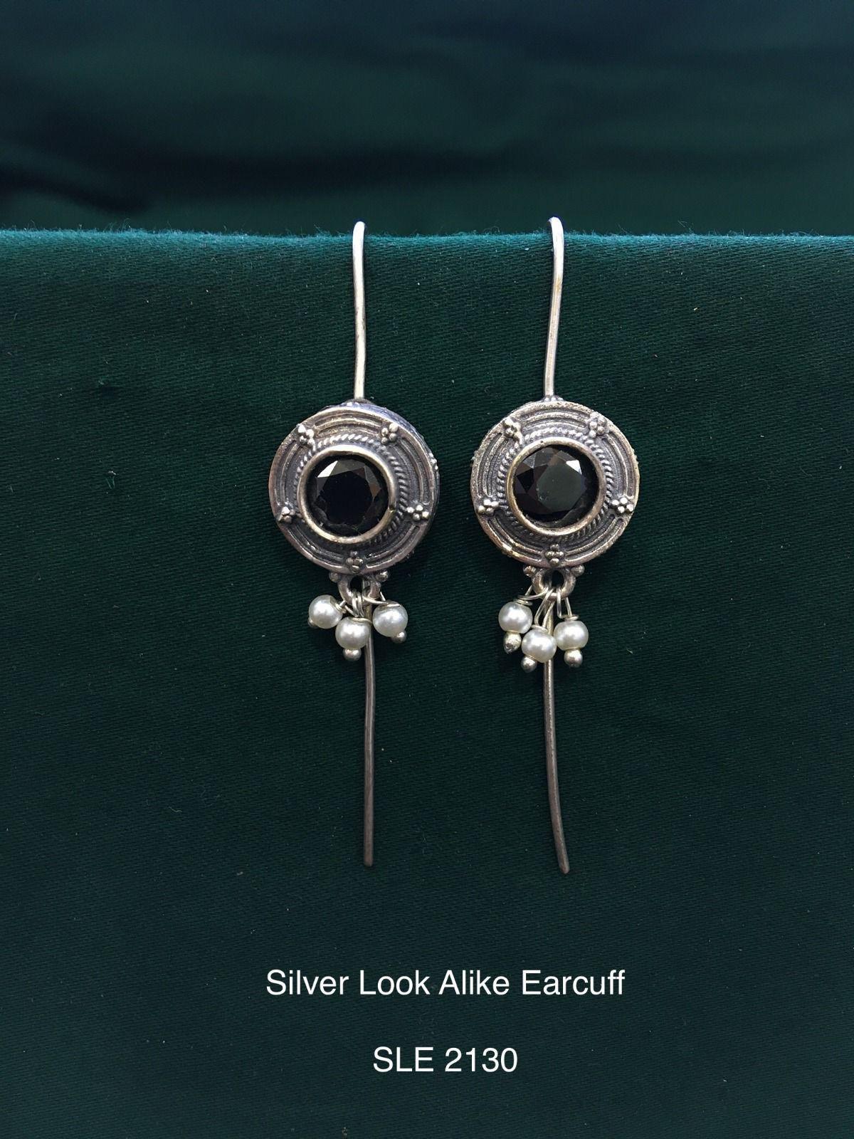 Oxidized Jewelry Collection for Women | Trendy Silver Look Accessories158