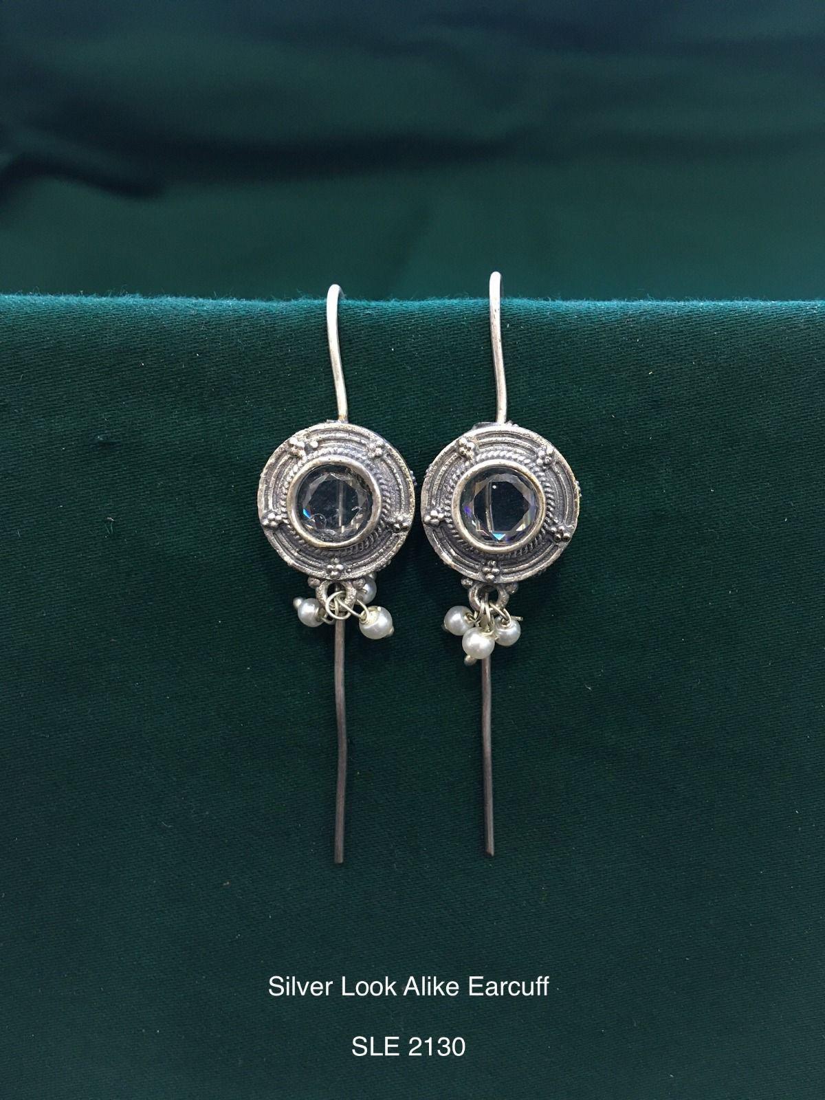 Oxidized Jewelry Collection for Women | Trendy Silver Look Accessories77