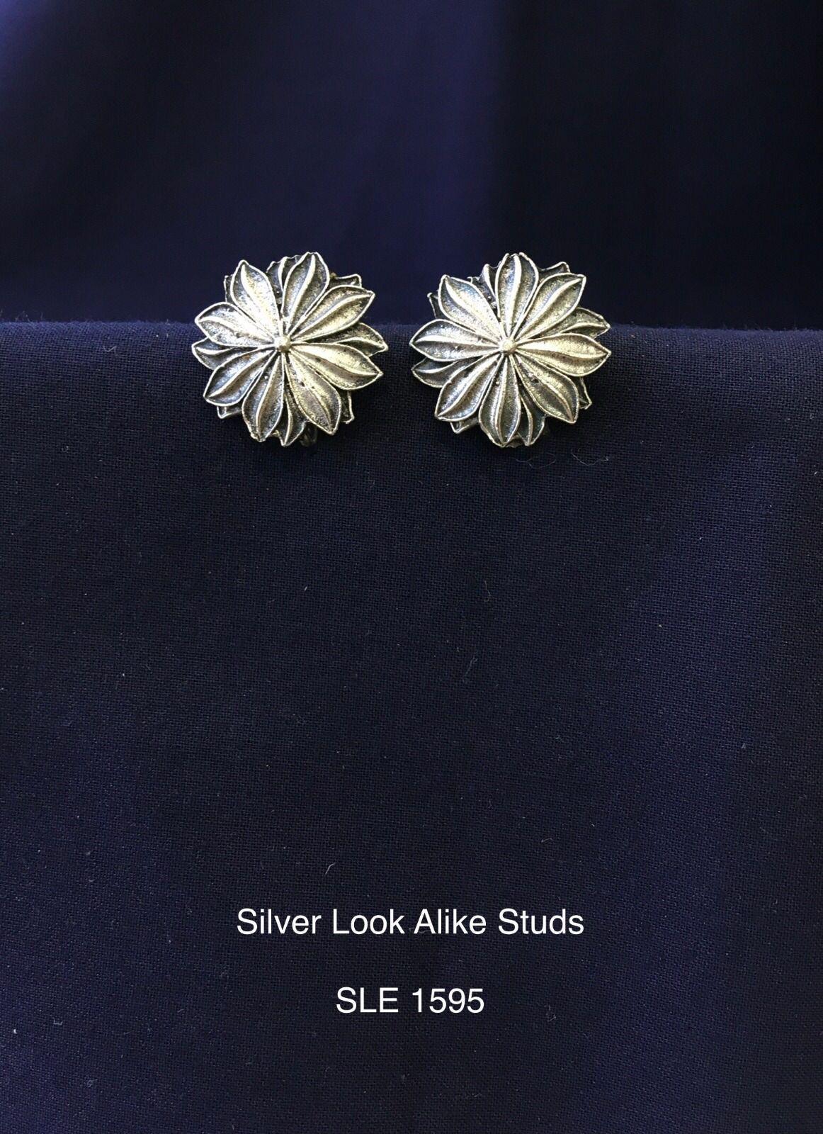 Oxidized Jewelry Collection for Women | Trendy Silver Look Accessories147
