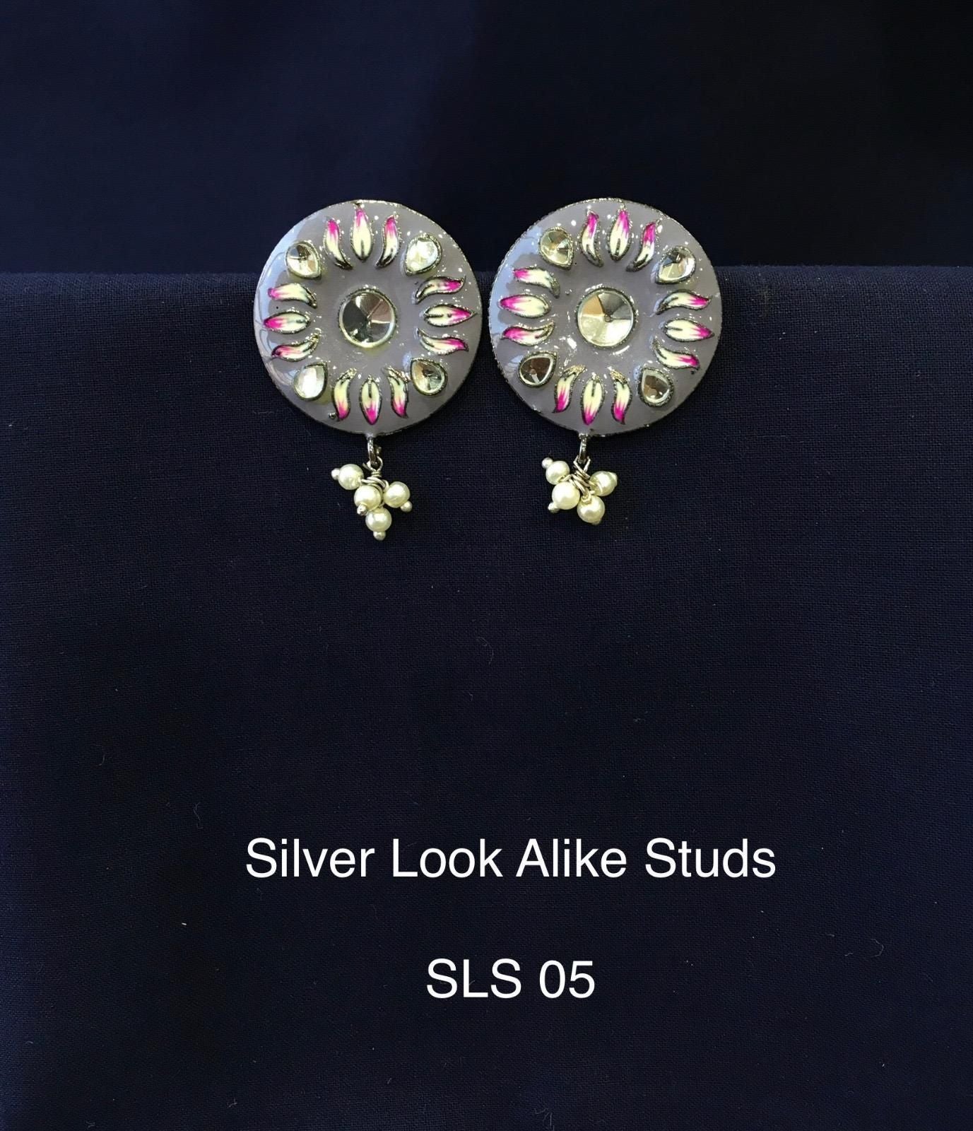 Oxidized Jewelry Collection for Women | Trendy Silver Look Accessories44