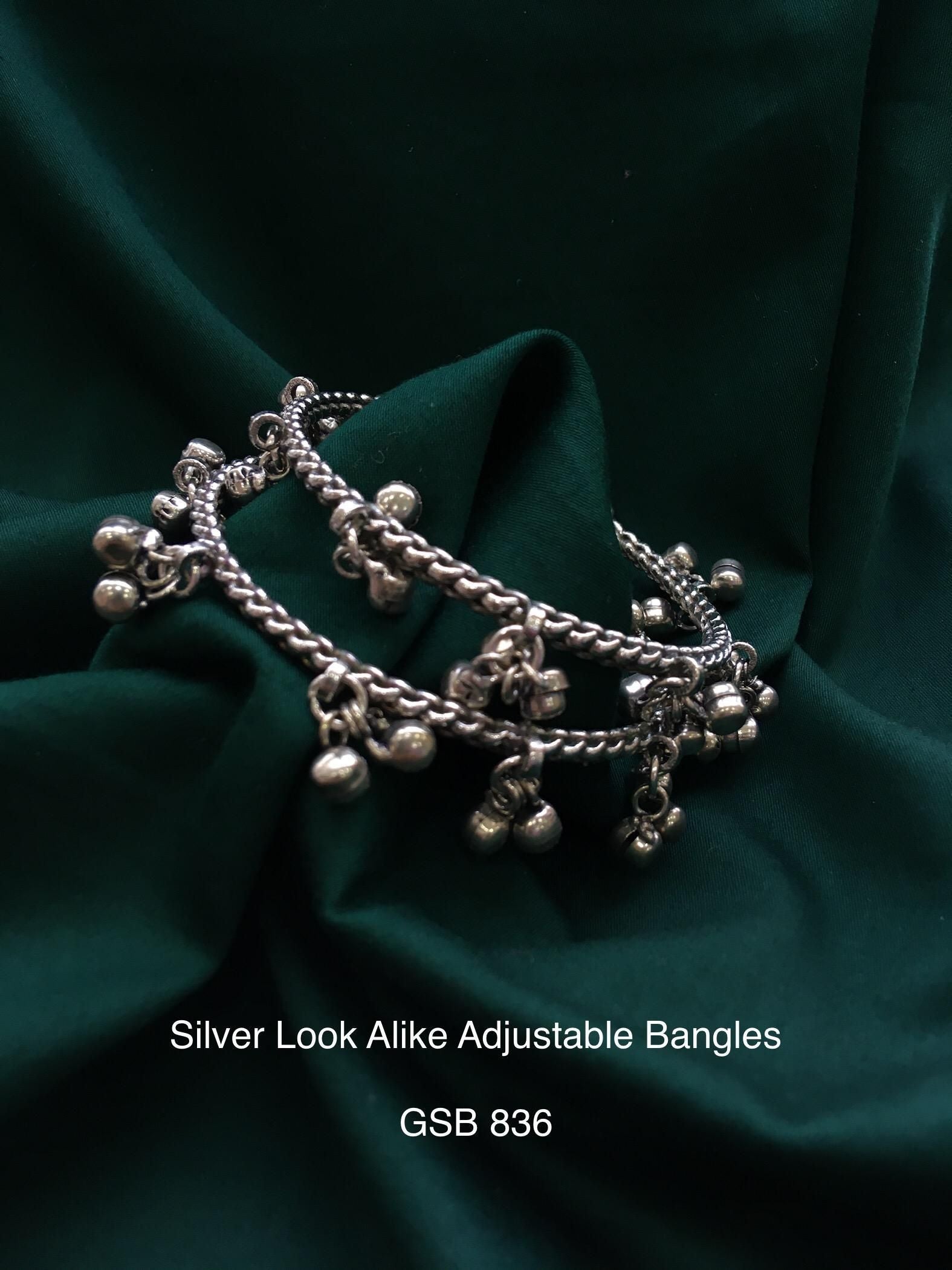 Oxidized Jewelry Collection for Women | Trendy Silver Look Accessories70