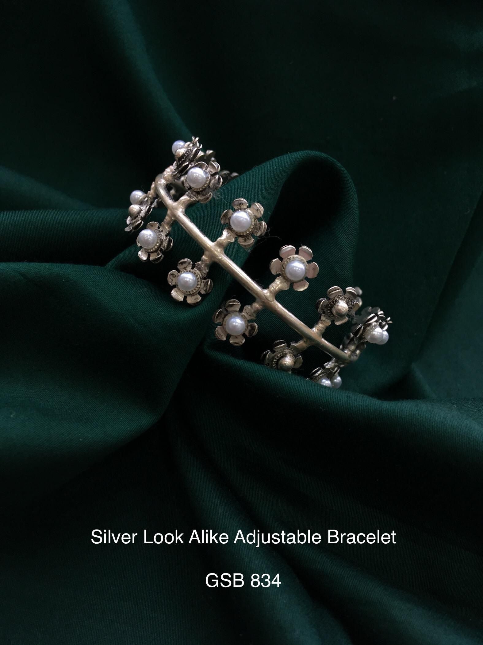 Oxidized Jewelry Collection for Women | Trendy Silver Look Accessories68