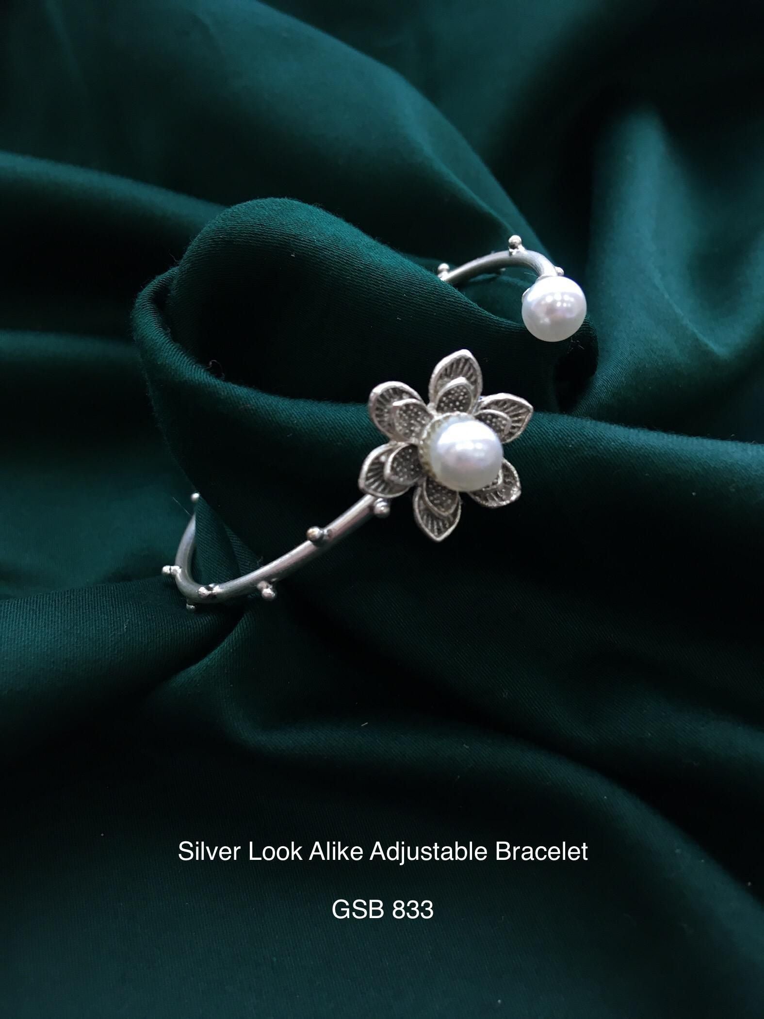 Oxidized Jewelry Collection for Women | Trendy Silver Look Accessories174