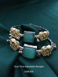 Oxidized Jewelry Collection for Women | Trendy Silver Look Accessories136