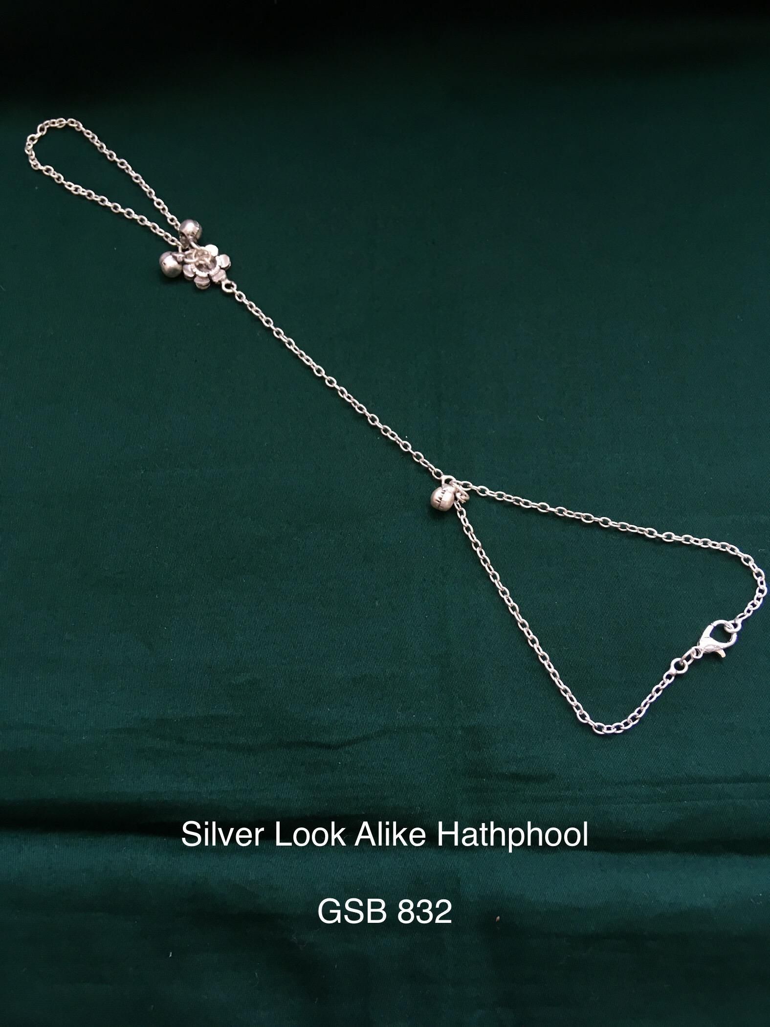 Oxidized Jewelry Collection for Women | Trendy Silver Look Accessories132
