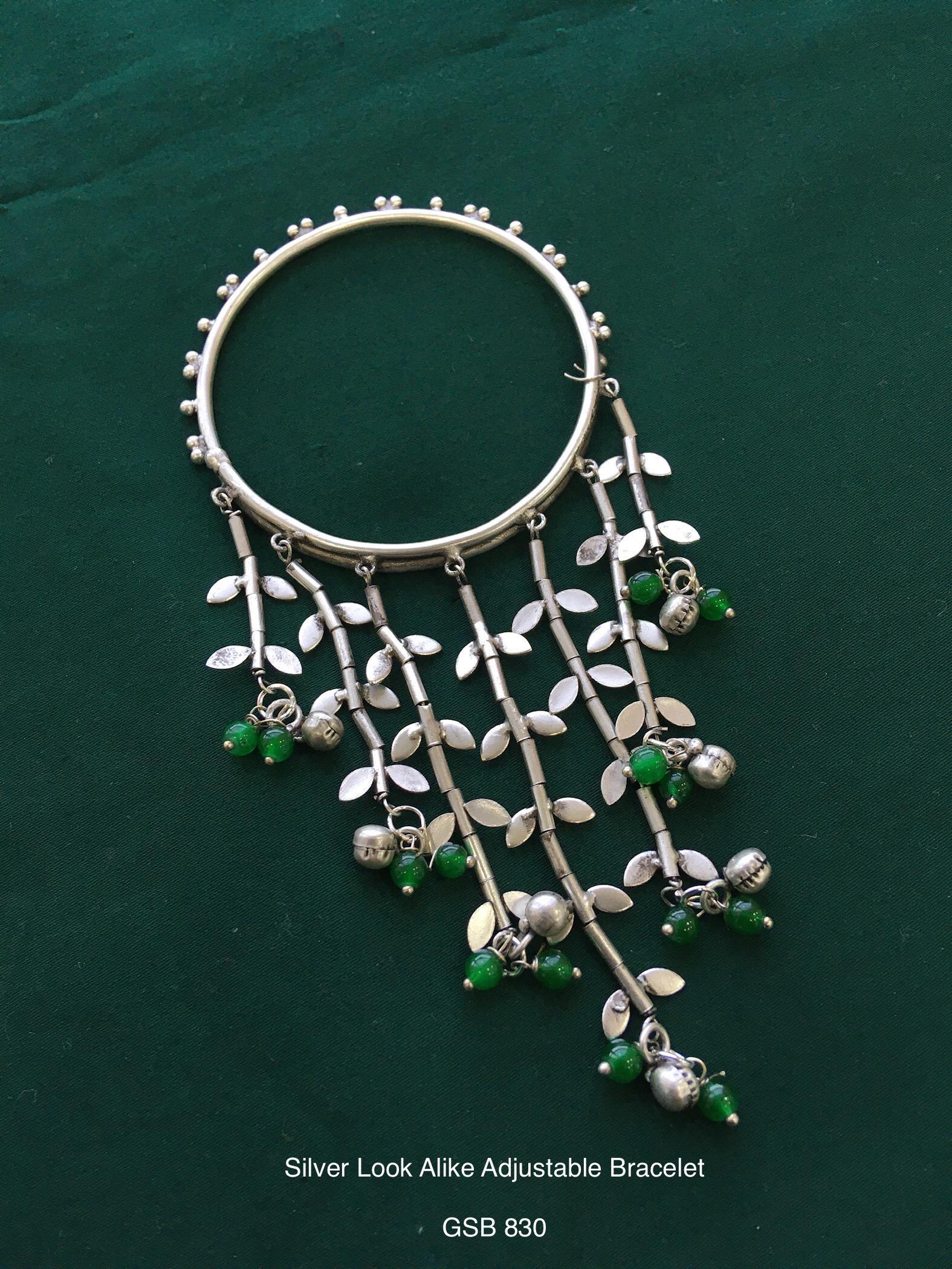 Oxidized Jewelry Collection for Women | Trendy Silver Look Accessories108