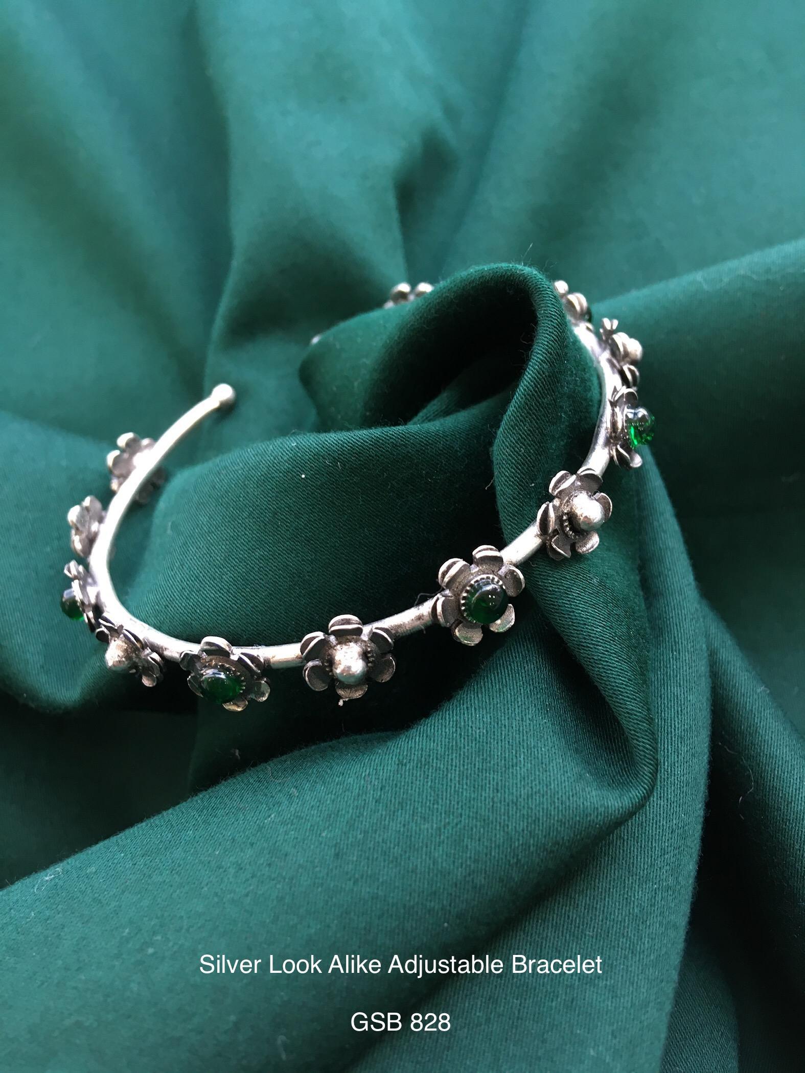 Oxidized Jewelry Collection for Women | Trendy Silver Look Accessories138