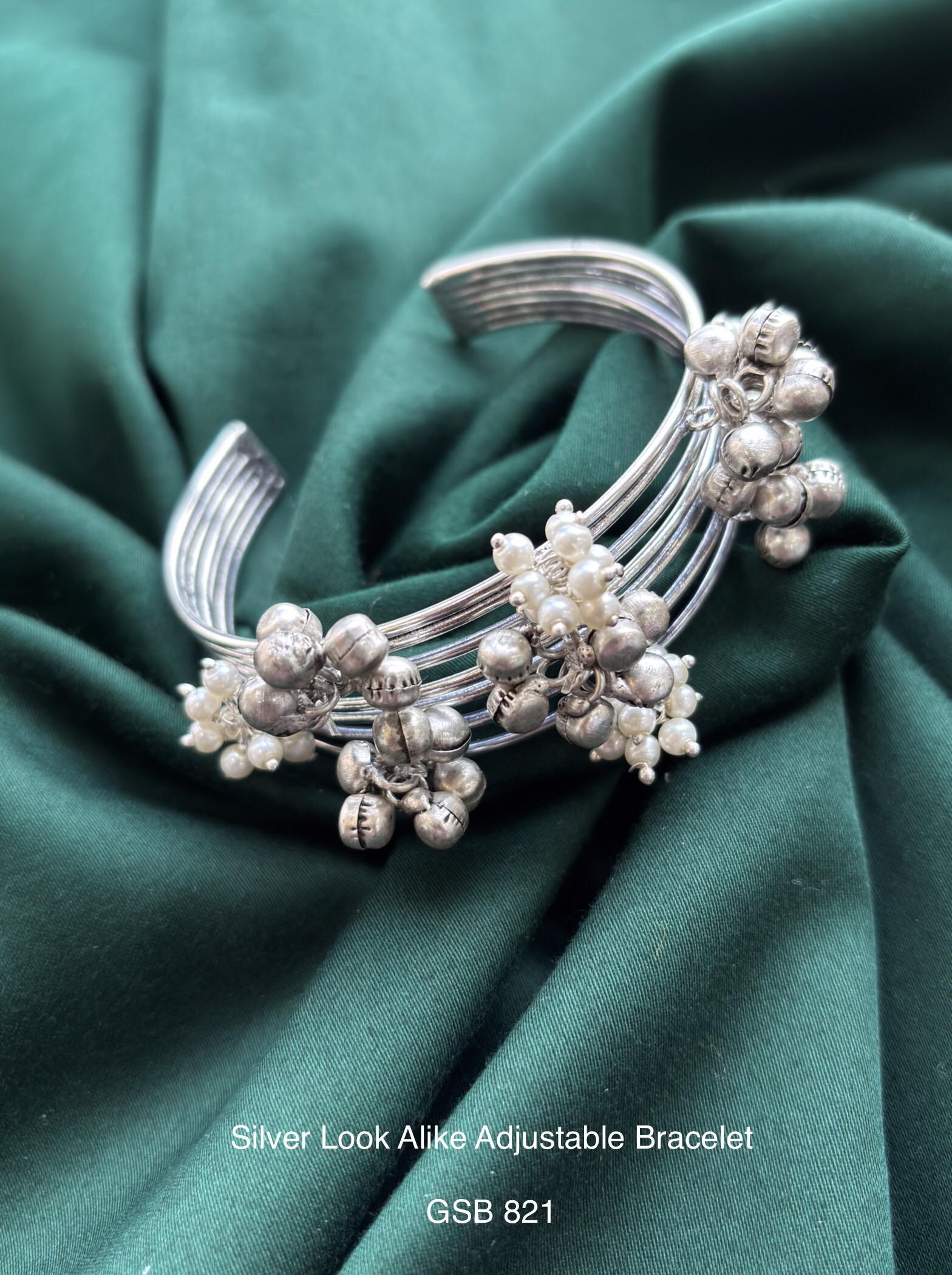 Oxidized Jewelry Collection for Women | Trendy Silver Look Accessories75