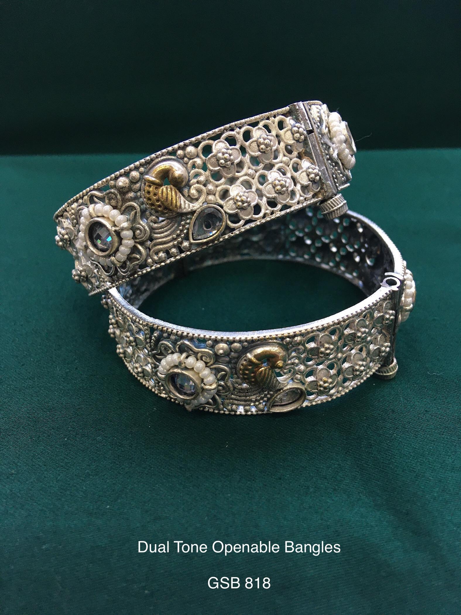 Oxidized Jewelry Collection for Women | Trendy Silver Look Accessories107