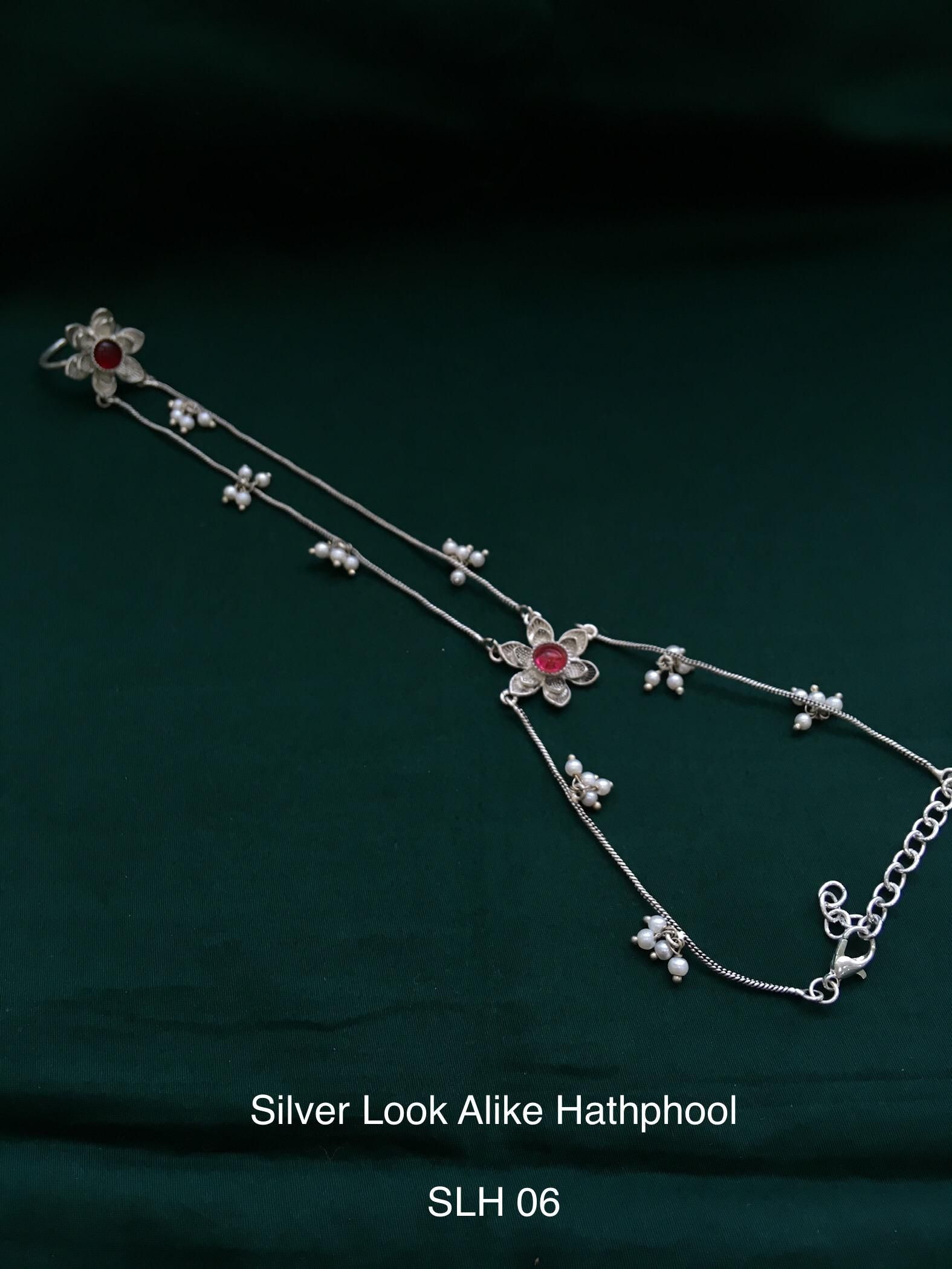 Oxidized Jewelry Collection for Women | Trendy Silver Look Accessories161