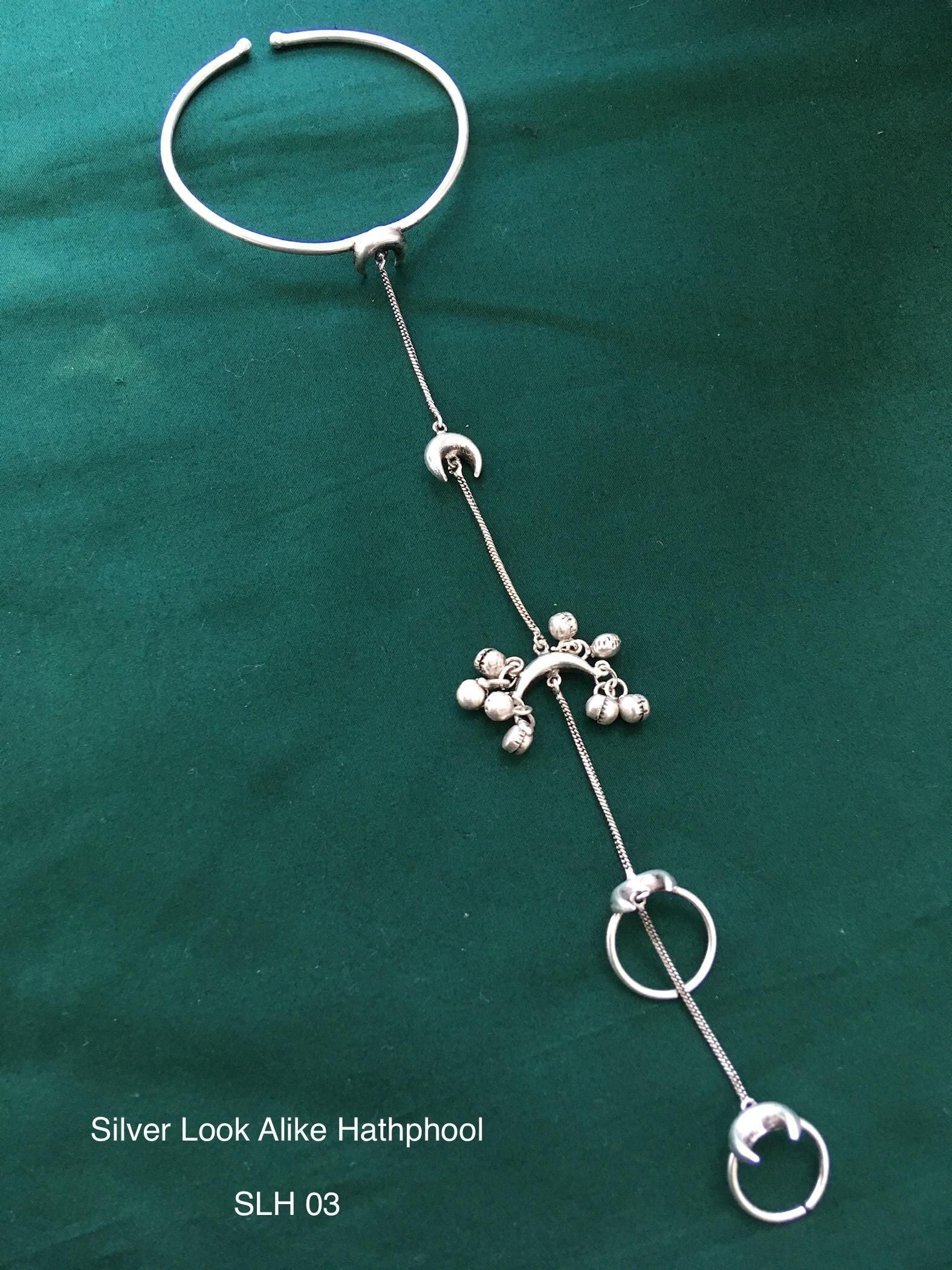 Oxidized Jewelry Collection for Women | Trendy Silver Look Accessories105