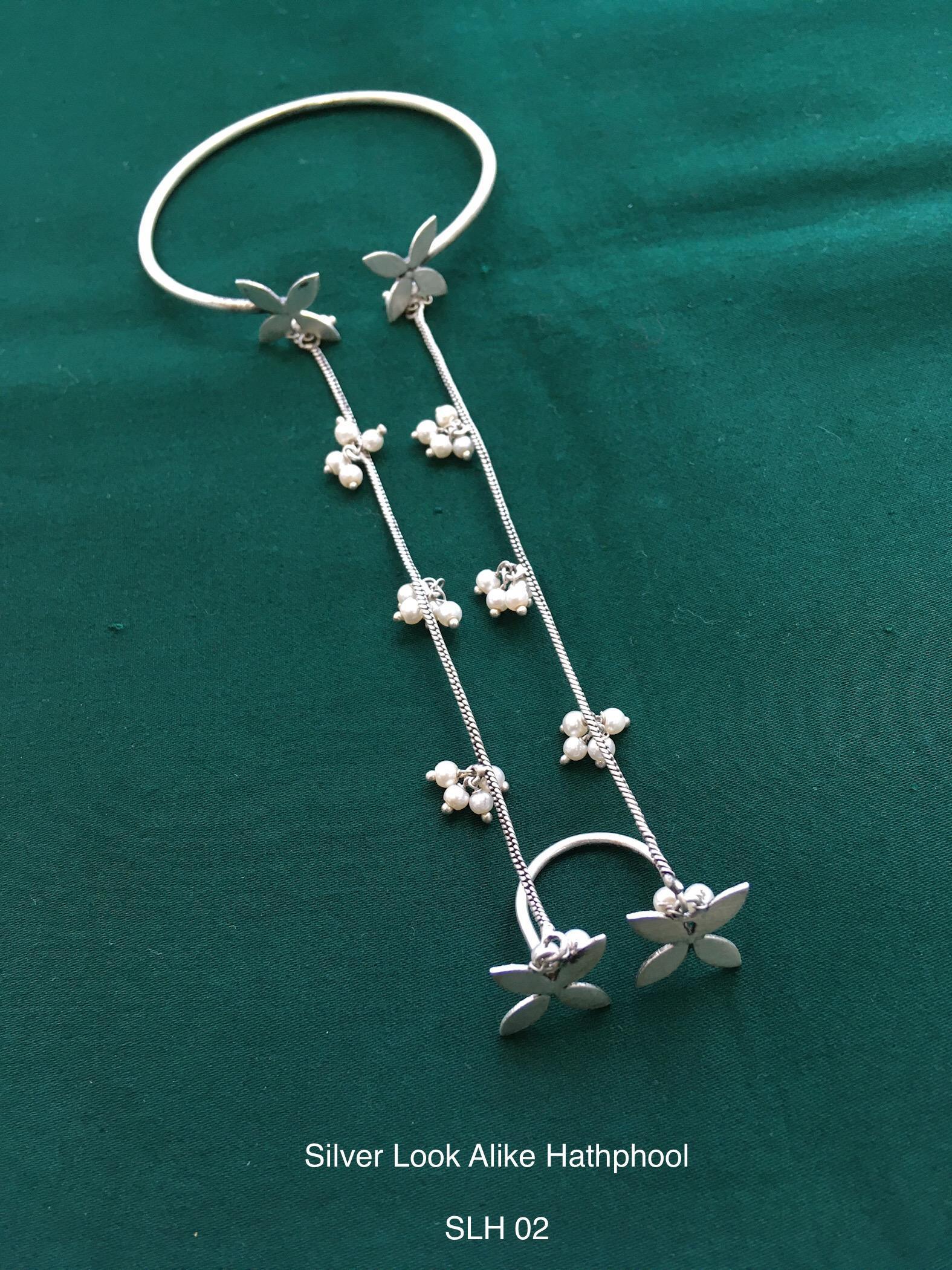 Oxidized Jewelry Collection for Women | Trendy Silver Look Accessories106