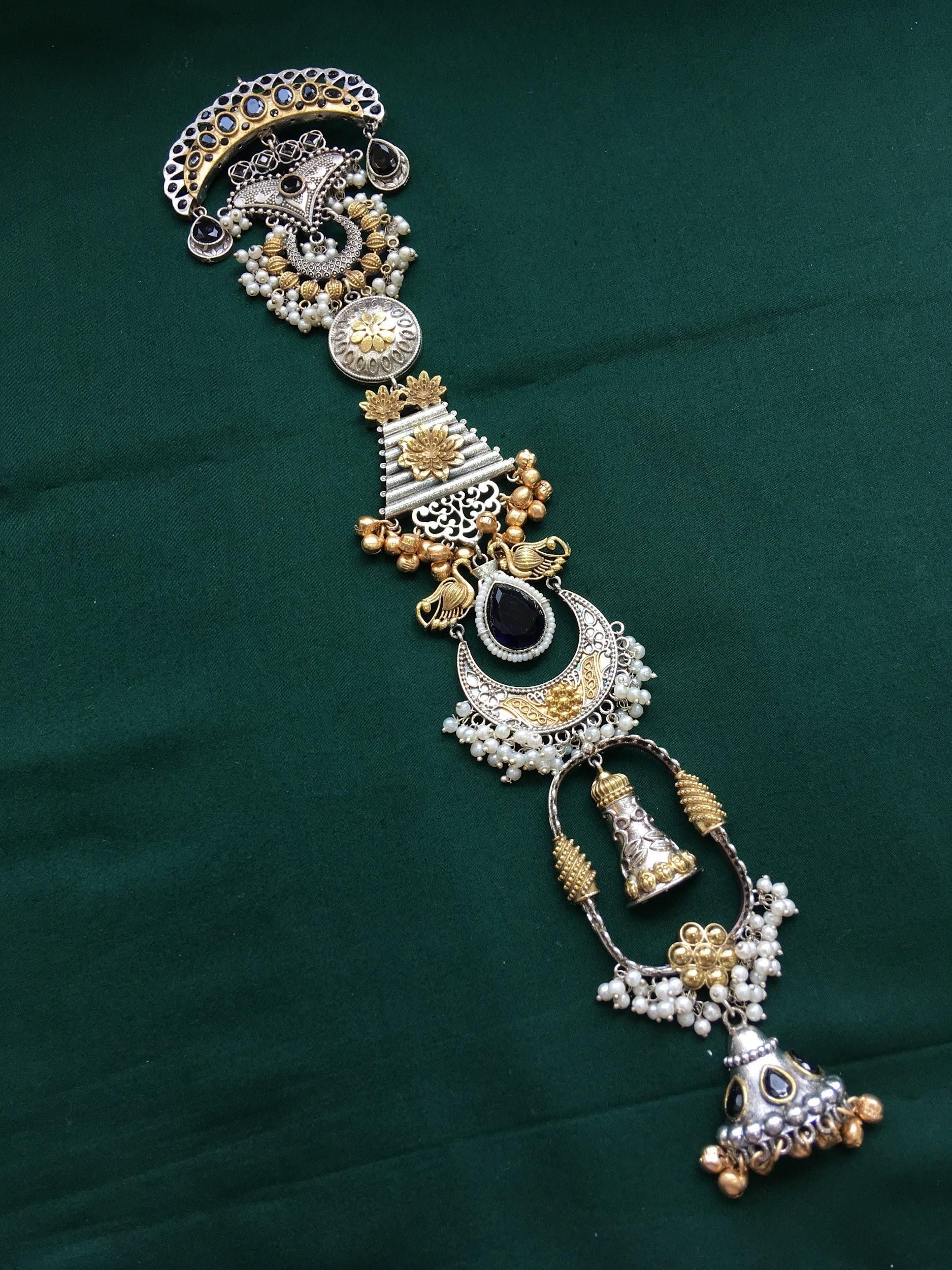 Oxidized Jewelry Collection for Women | Trendy Silver Look Accessories81