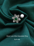 Oxidized Jewelry Collection for Women | Trendy Silver Look Accessories146