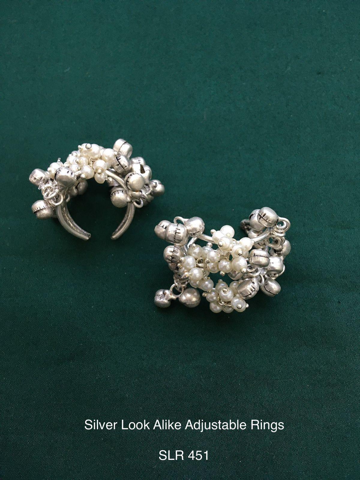 Oxidized Jewelry Collection for Women | Trendy Silver Look Accessories154