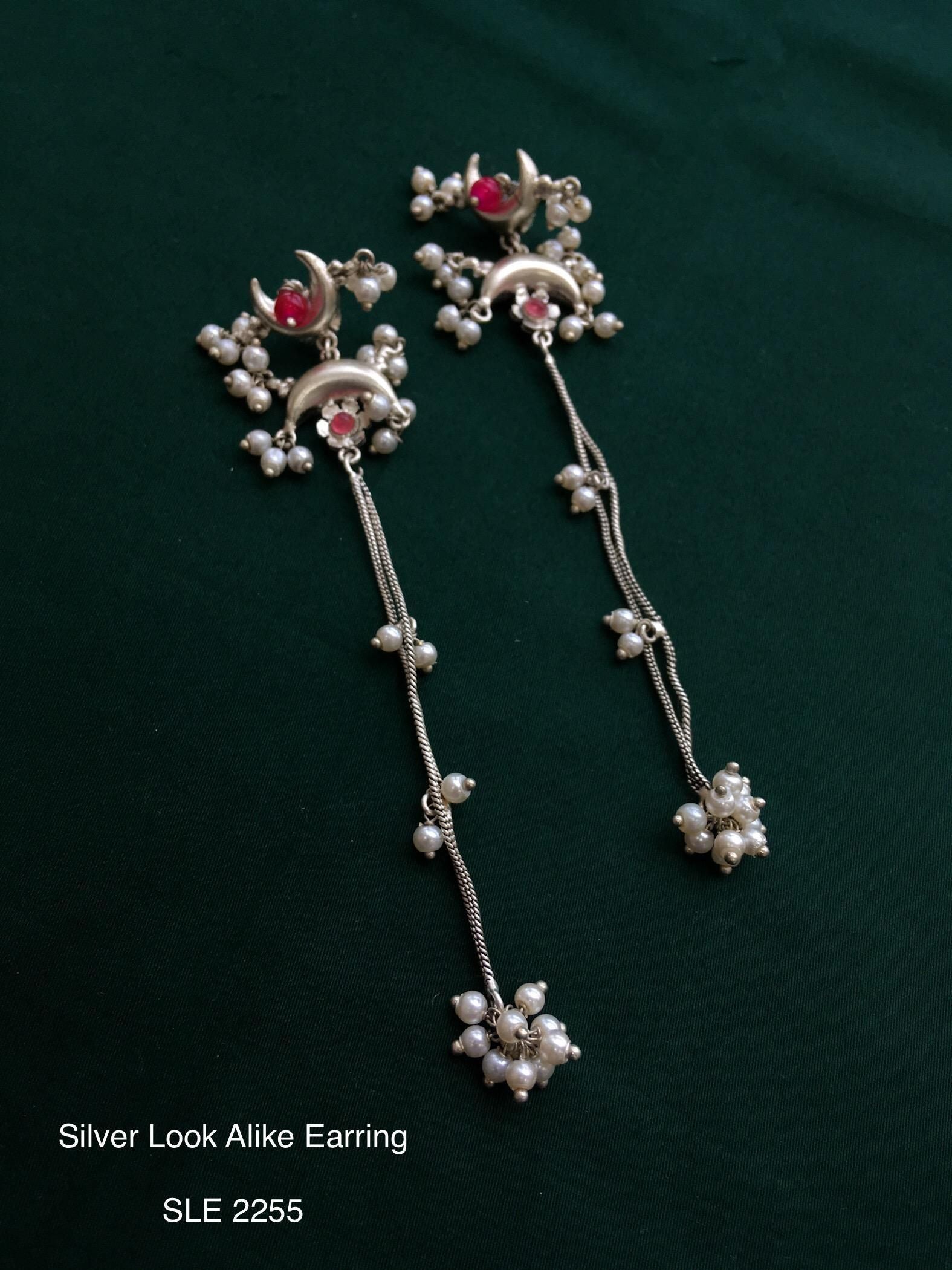 Oxidized Jewelry Collection for Women | Trendy Silver Look Accessories78