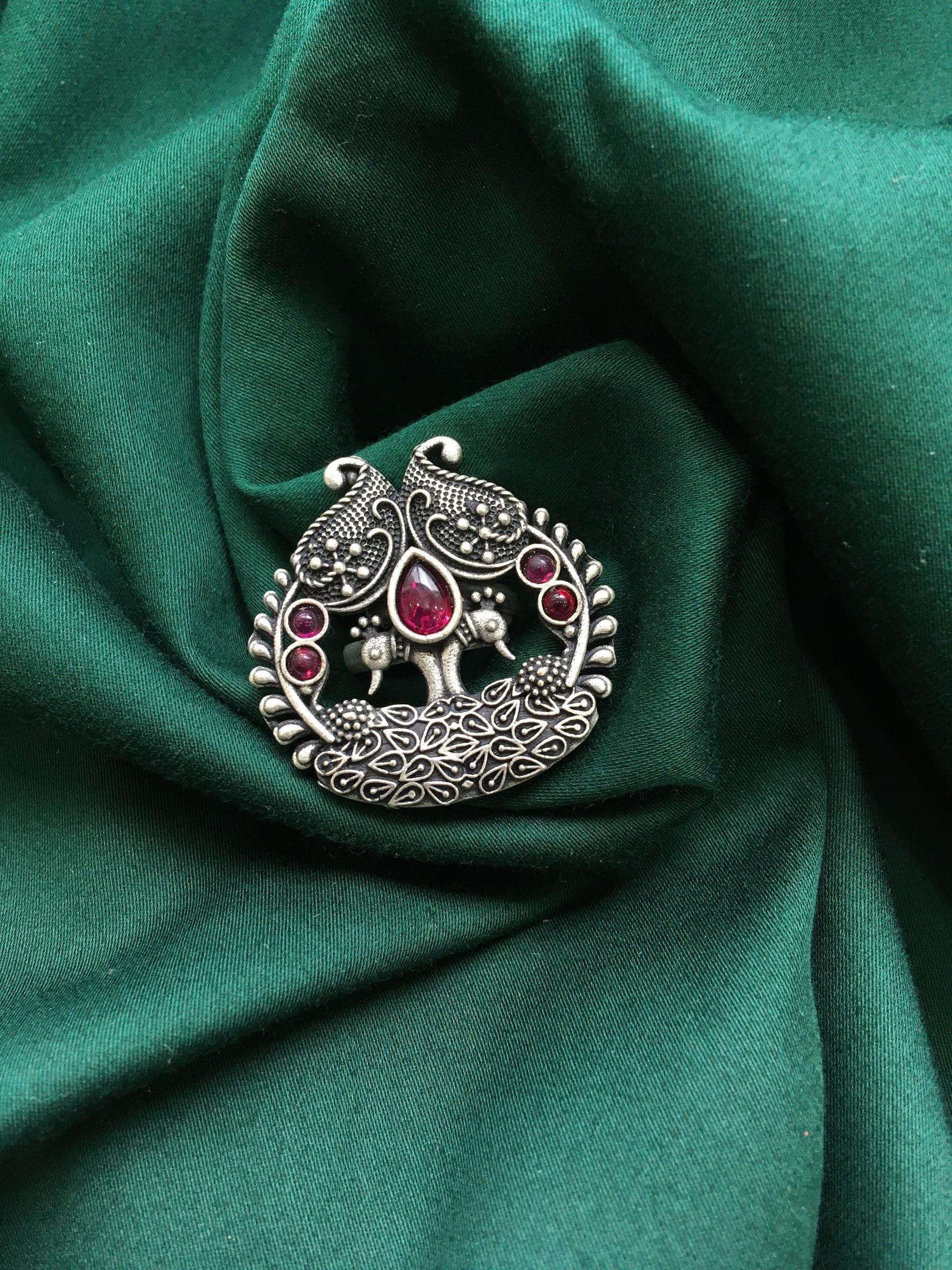 Oxidized Jewelry Collection for Women | Trendy Silver Look Accessories-1