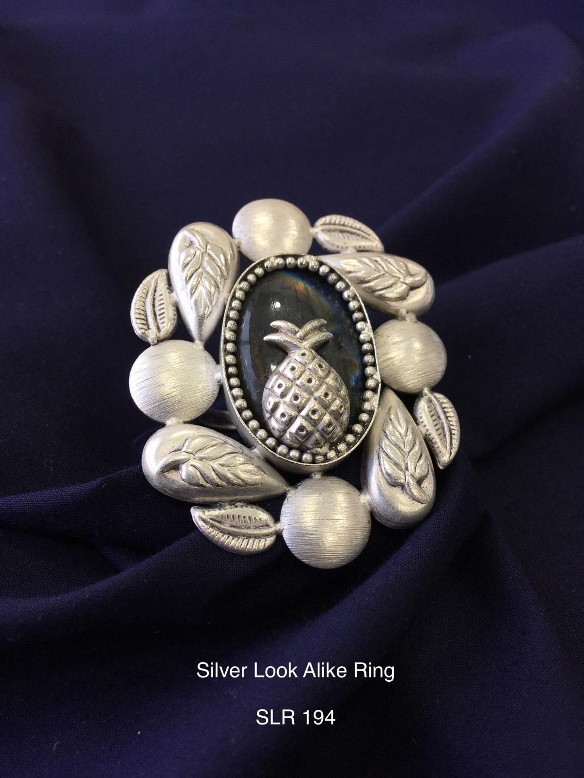 Oxidized Jewelry Collection for Women | Trendy Silver Look Accessories163