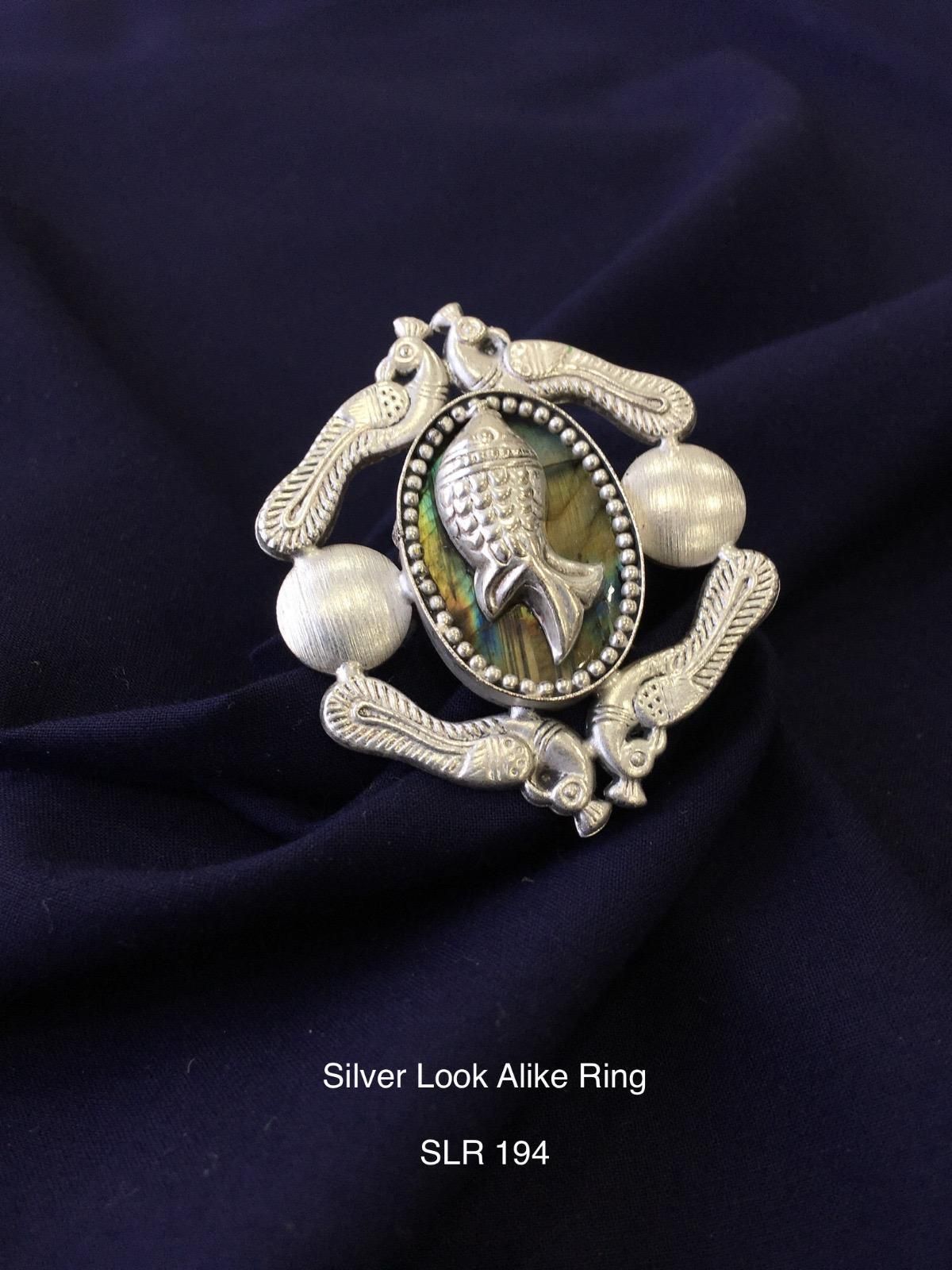 Oxidized Jewelry Collection for Women | Trendy Silver Look Accessories164