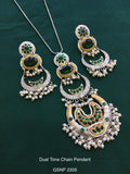 Vintage German Silver Boho Statement Necklace 18