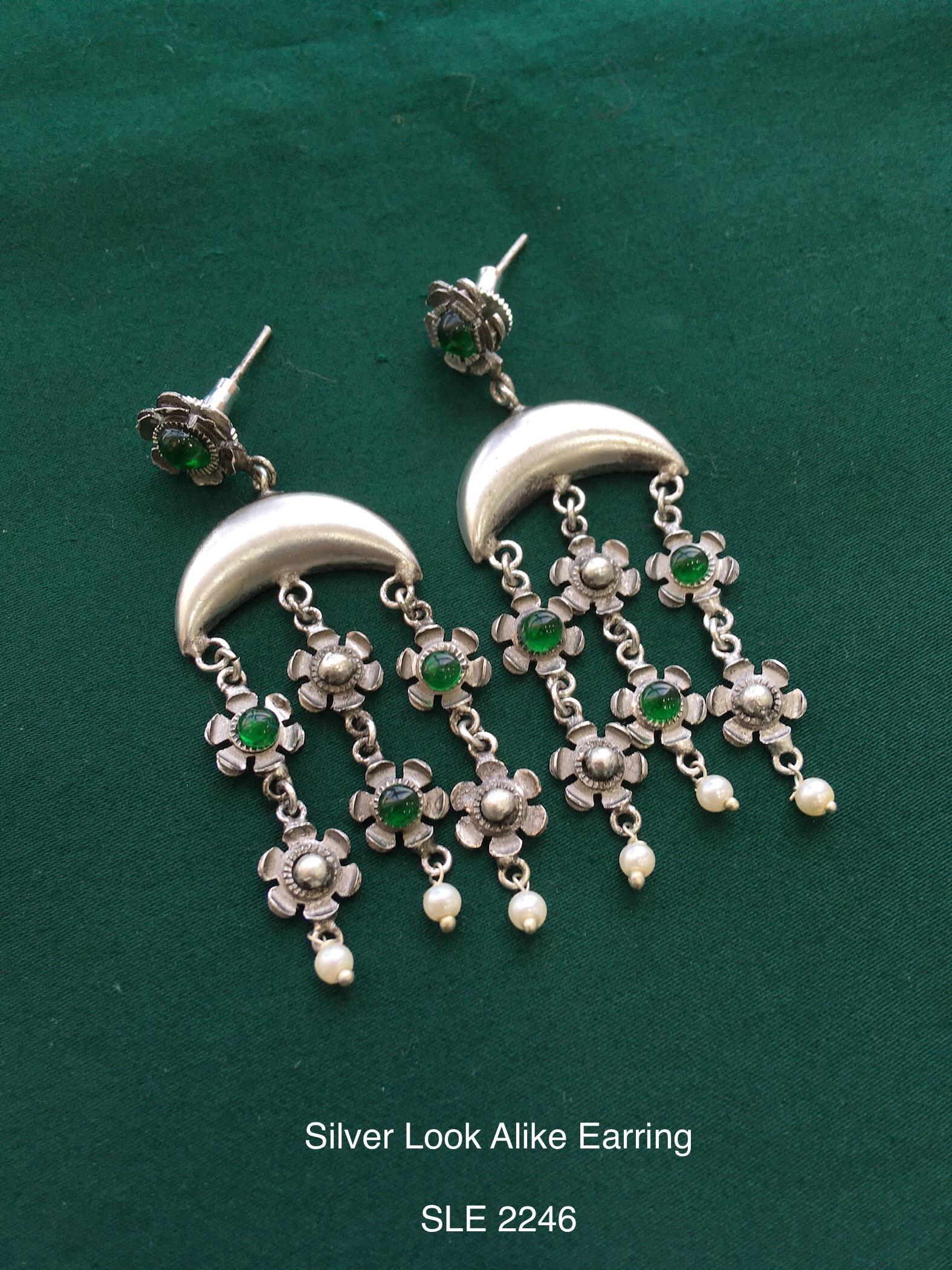 Oxidized Jewelry Collection for Women | Trendy Silver Look Accessories35
